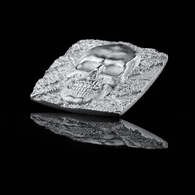 SKULL TAG Silber