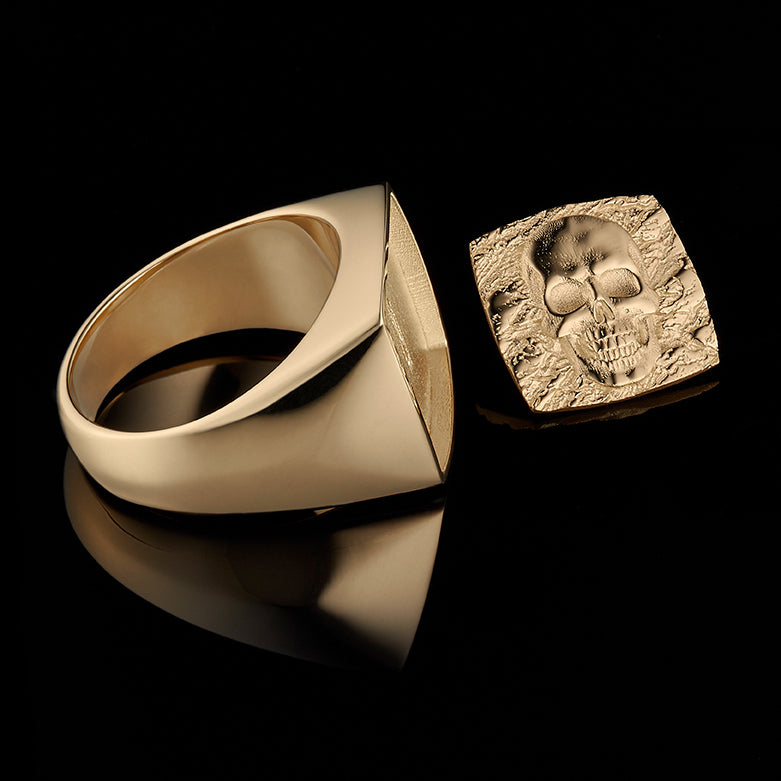 TYPAR x SKULL TAG Gold