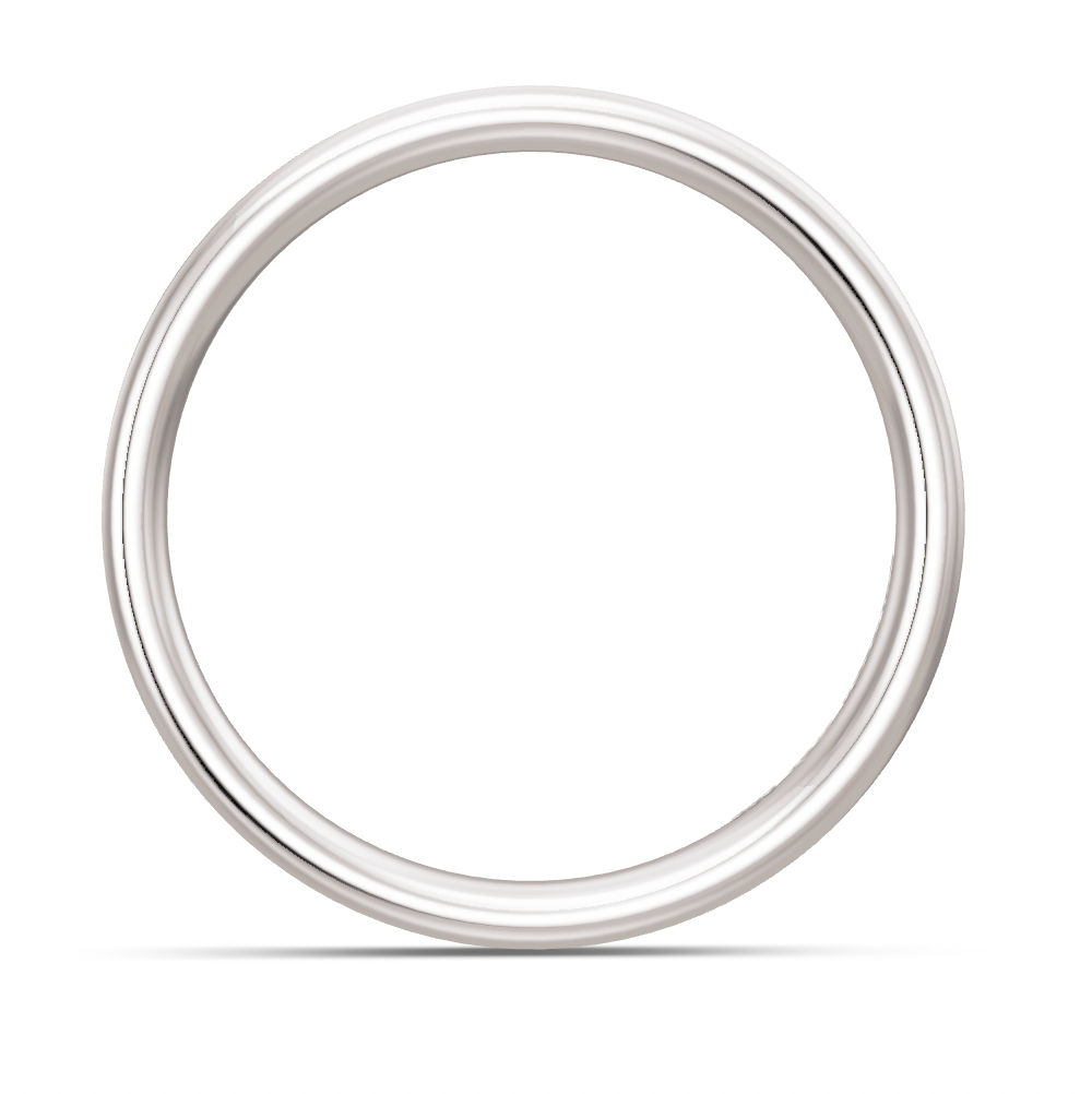 BREUNING Trauring mit Brillanten 0,68 ct., Platin