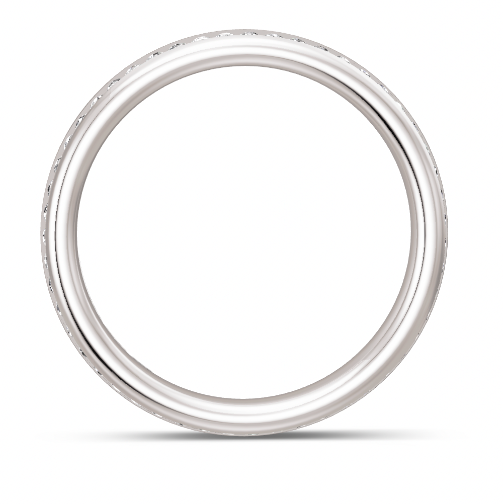 BREUNING Trauring mit Brillanten 0,280 ct., Platin