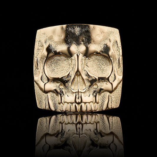 BIG SKULL TAG Gold