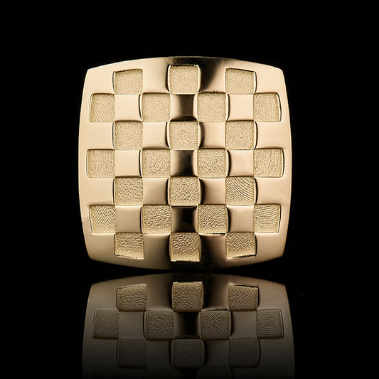 CHECKERED TAG Gold