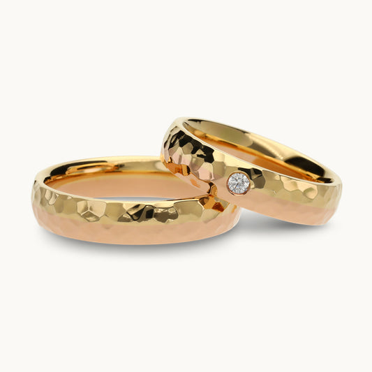 Essentials Ehering - Set 28830, 585 Gold