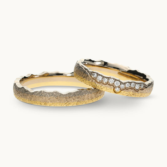 Essentials Ehering - Set 31266, 585 Gold