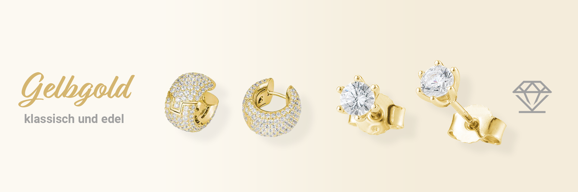 Ohrschmuck Gelbgold Ohrschmuck Gelbgold