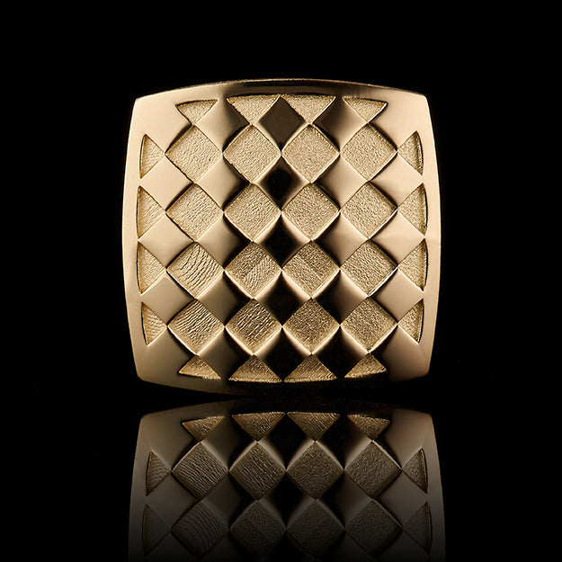 RHOMBUS TAG Gold