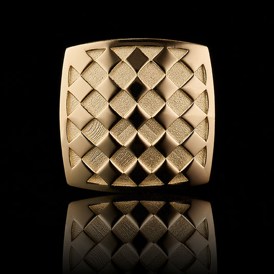 RHOMBUS TAG Gold