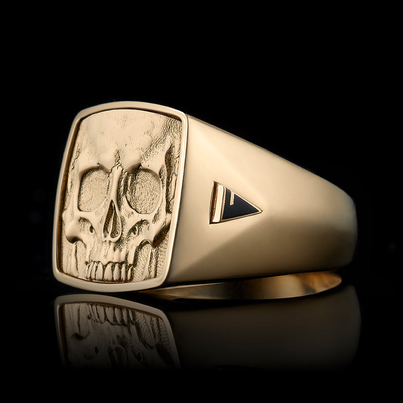 TYPAR x BIG SKULL TAG Gold
