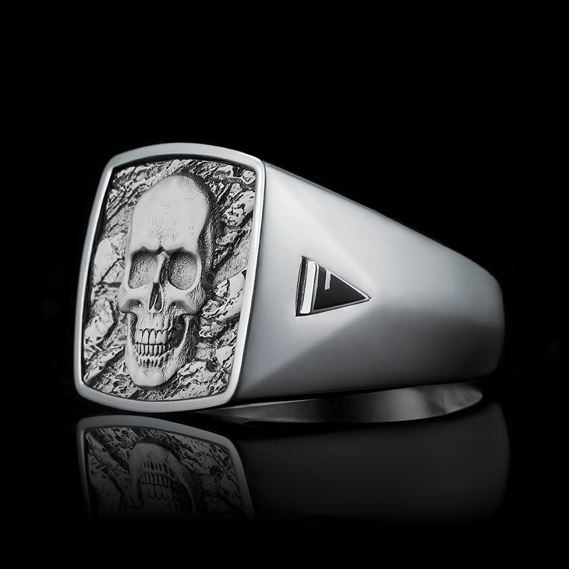 TYPAR x SKULL TAG Silber