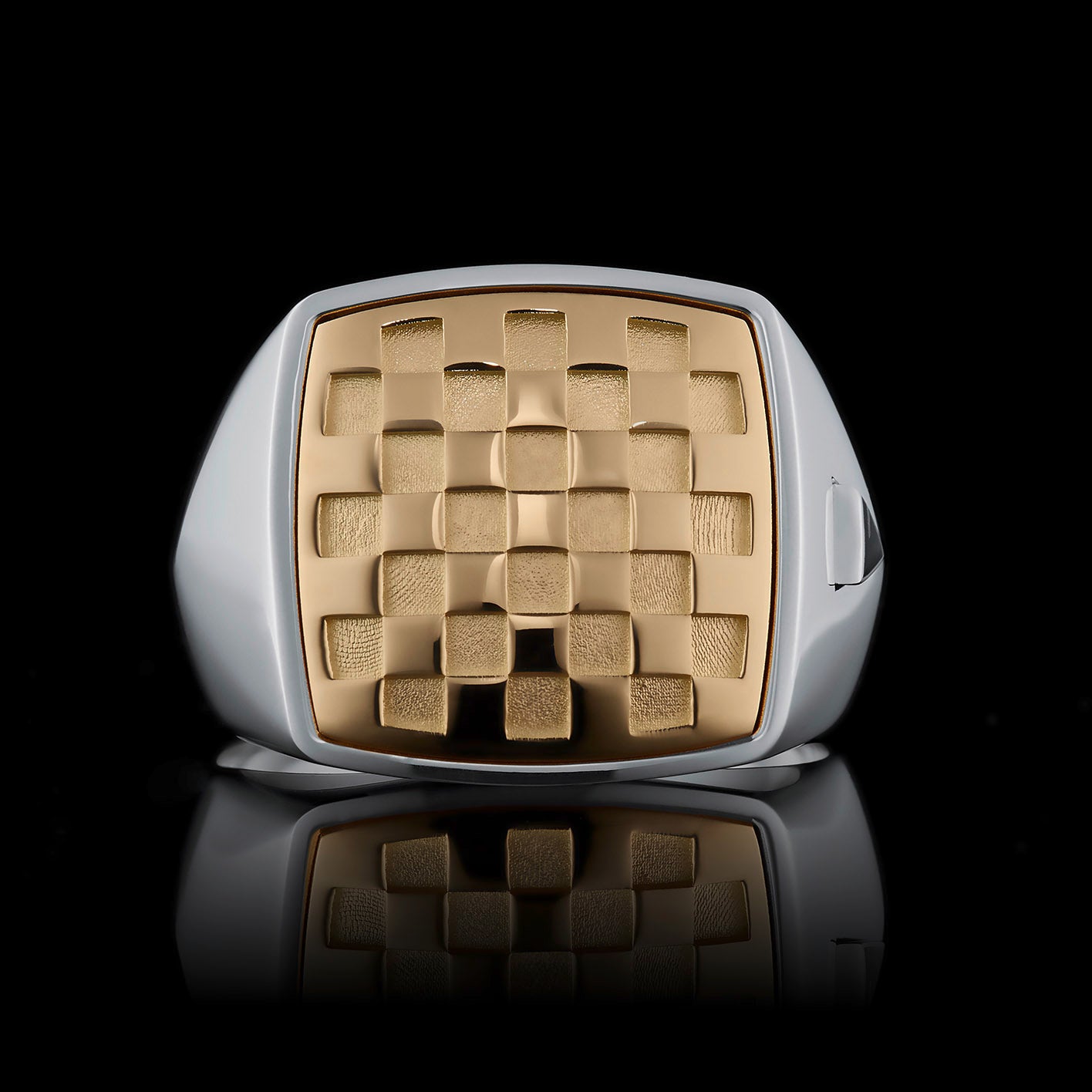 TYPAR Silber x CHECKERED TAG Gold