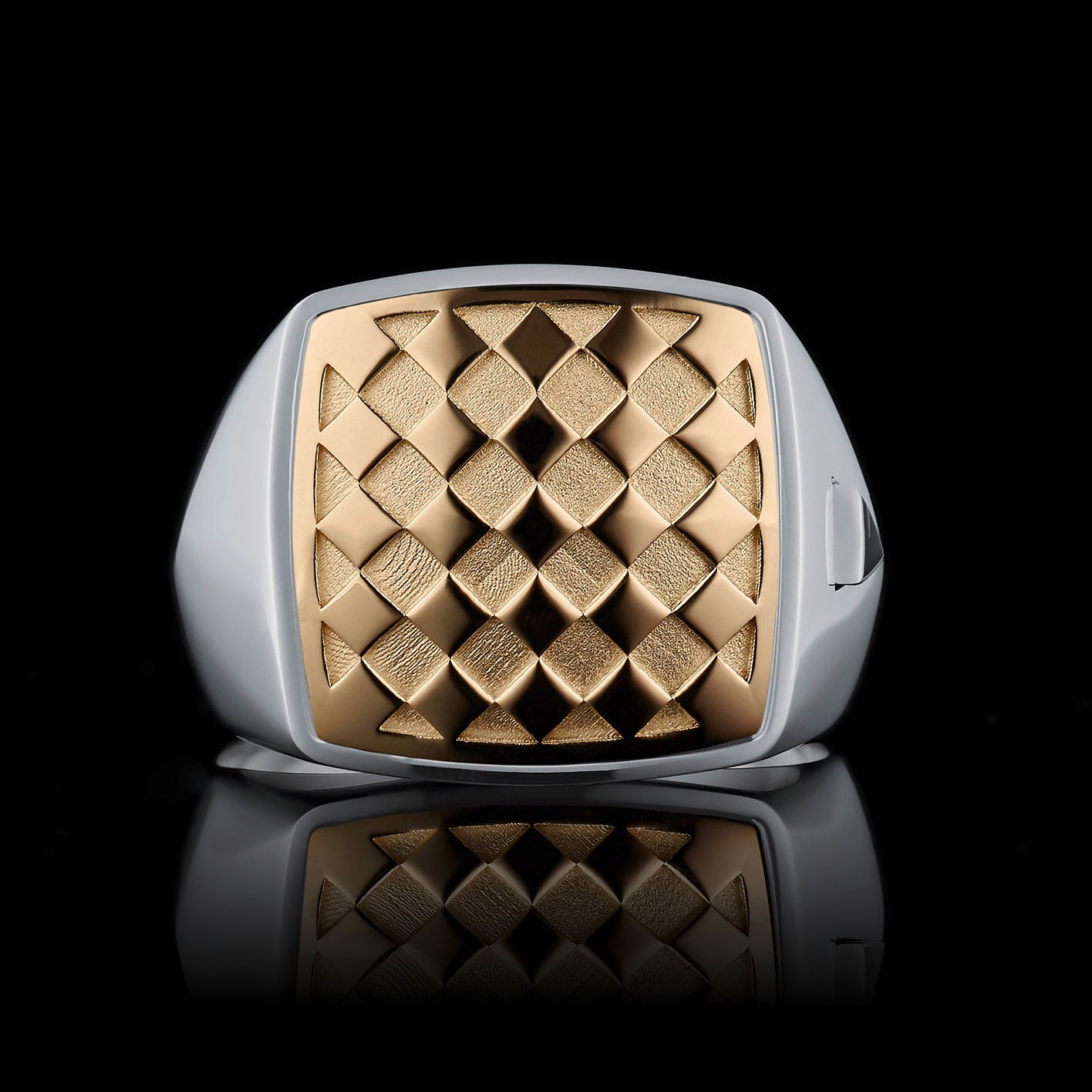 TYPAR Silber x RHOMBUS TAG Gold