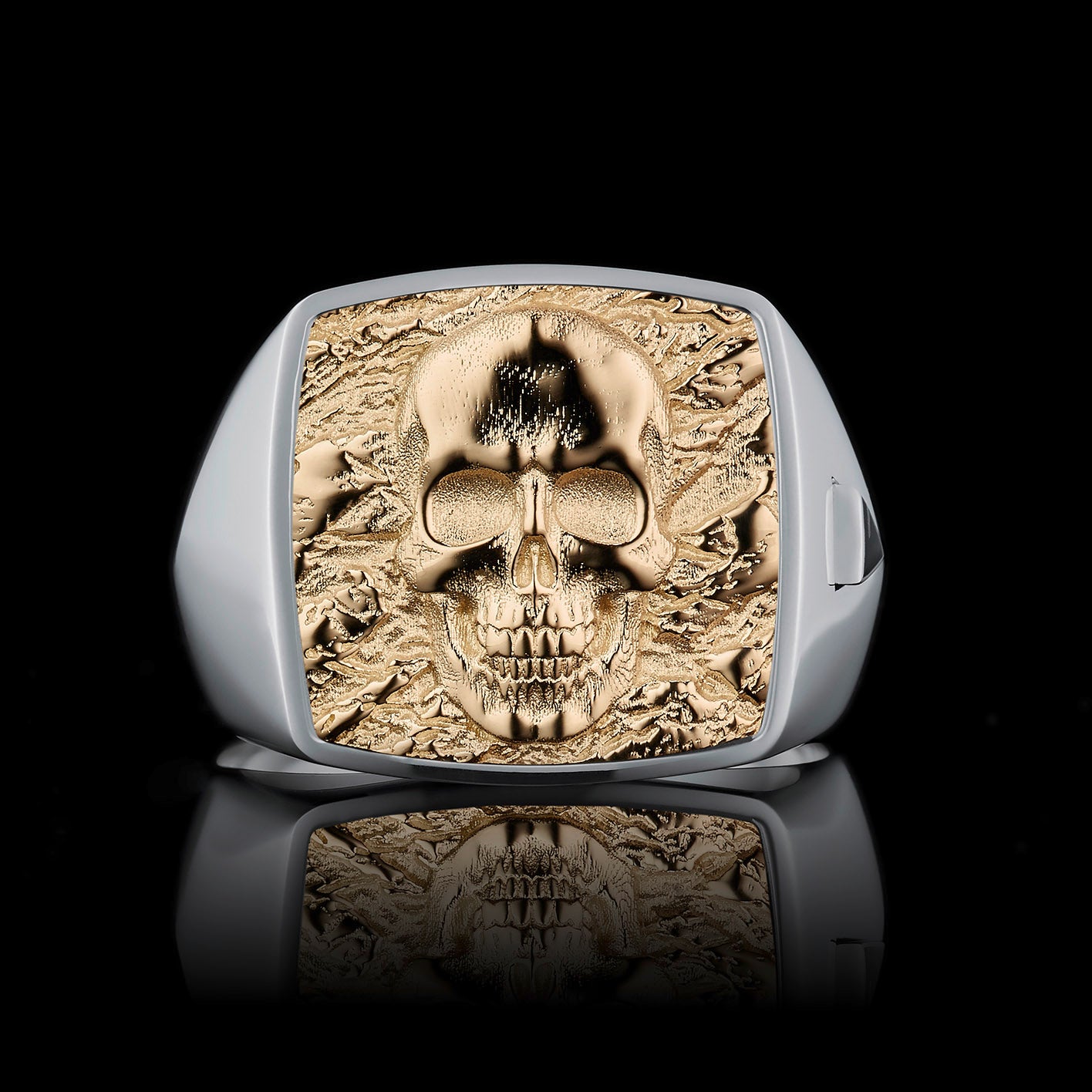 TYPAR Silber x SKULL TAG Gold