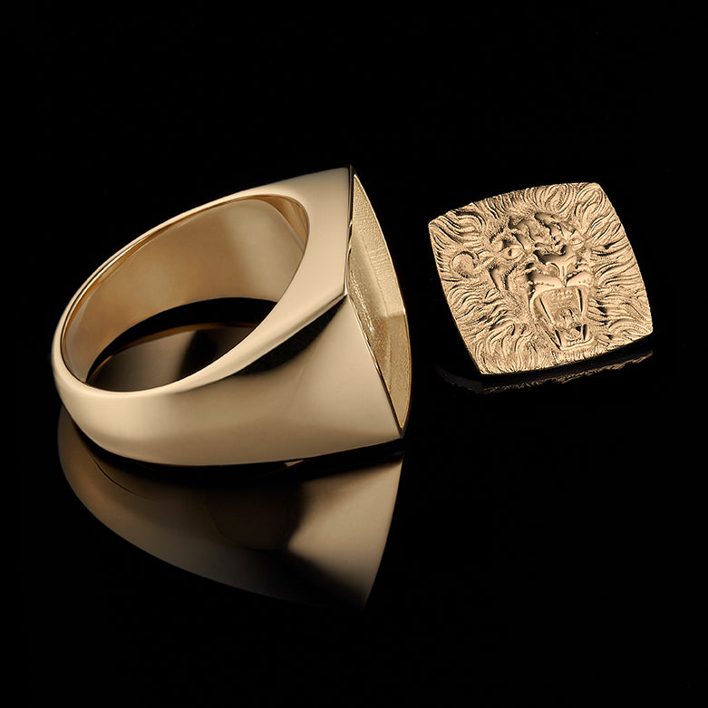 TYPAR x LION TAG Gold