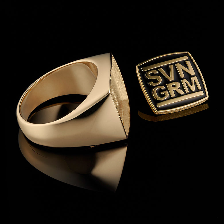 TYPAR x SVNGRM TAG Gold