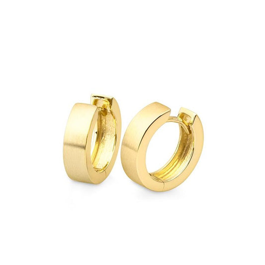 Ohrschmuck Creole 15mm, Gelbgold