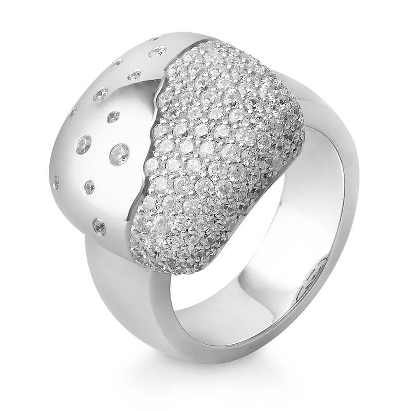 Luxury Ring mit Brillanten 1,446 ct., Weißgold