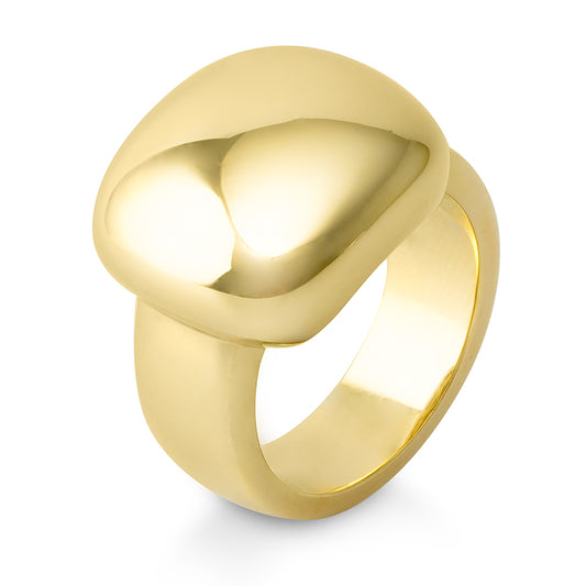 Luxury Ring, Gelbgold, 750 Gold, Größe 65