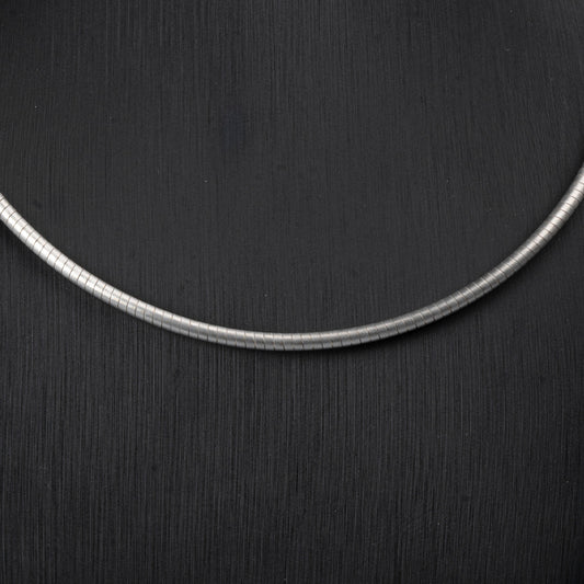 Collier, Weißgold