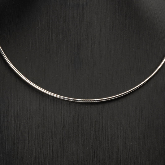 Collier, Weißgold