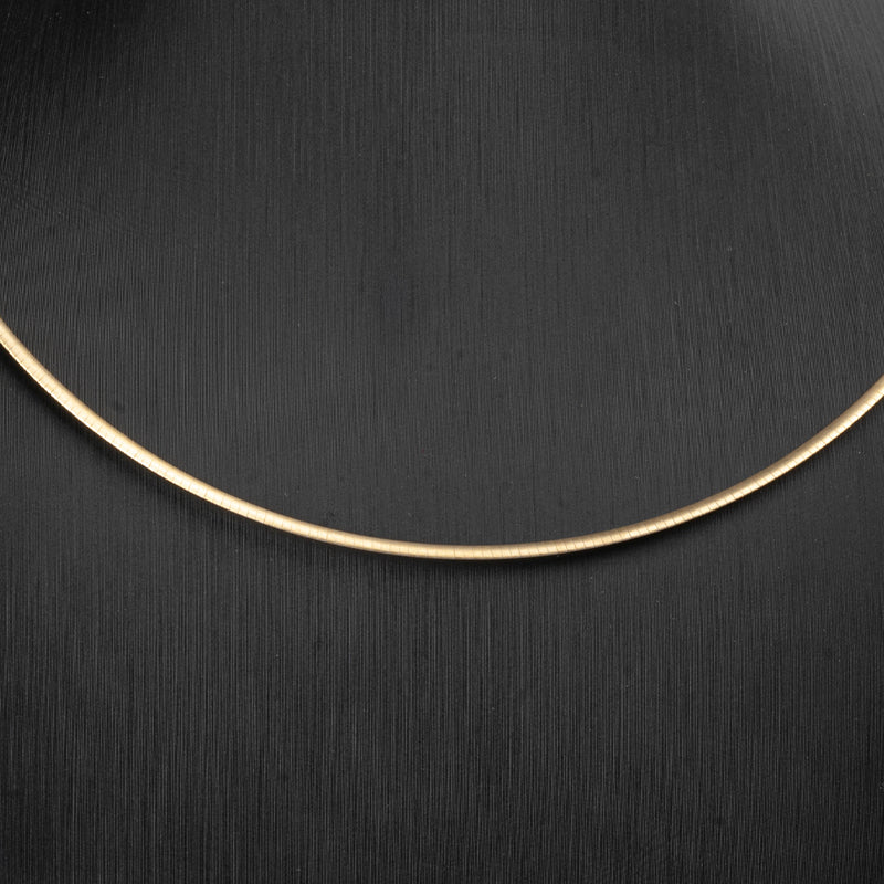 Collier, Weißgold/Gelbgold